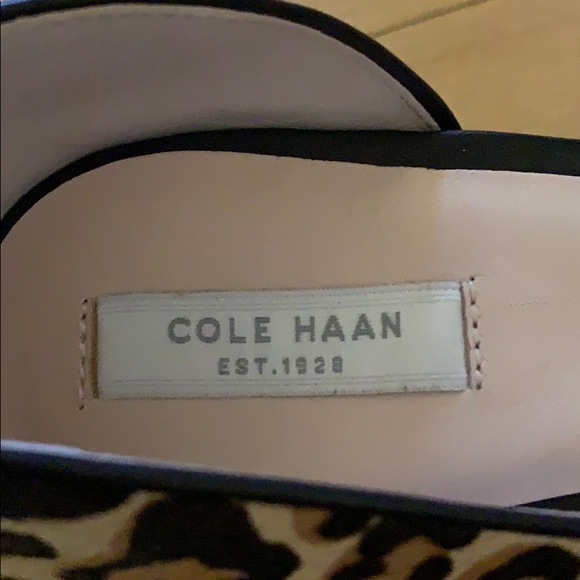 NEW Cole Haan Highline Cap Toe High Heel Calf Hair - Picture 13 of 16